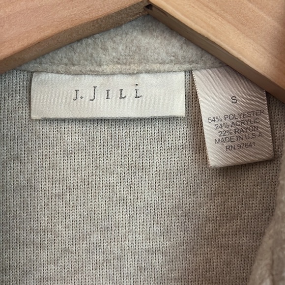 J. Jill long coat Beige size S - Picture 5 of 9
